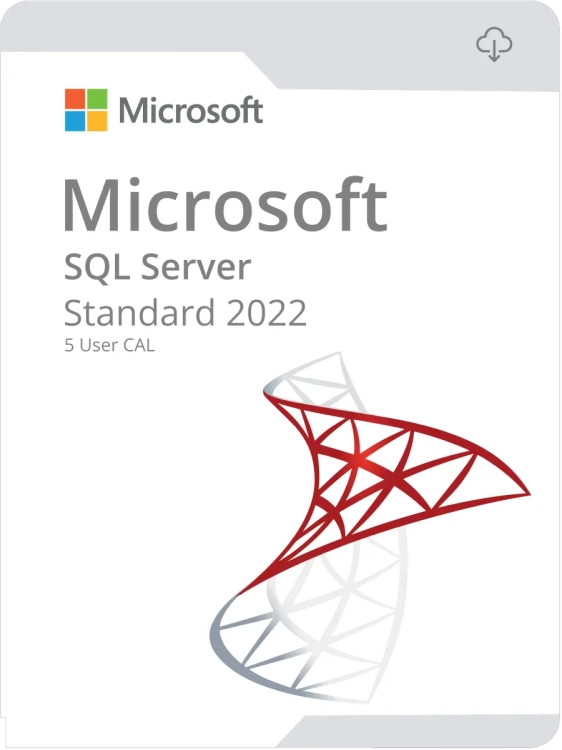 SQL Serwer Standard 2022 5 User CAL.webp